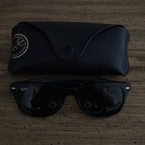 Ray-Ban Black on black Wayfarer